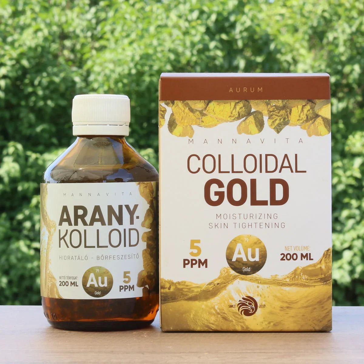 Mannavita Colloidal Gold 5 PPM • 200 ml - Mannavita