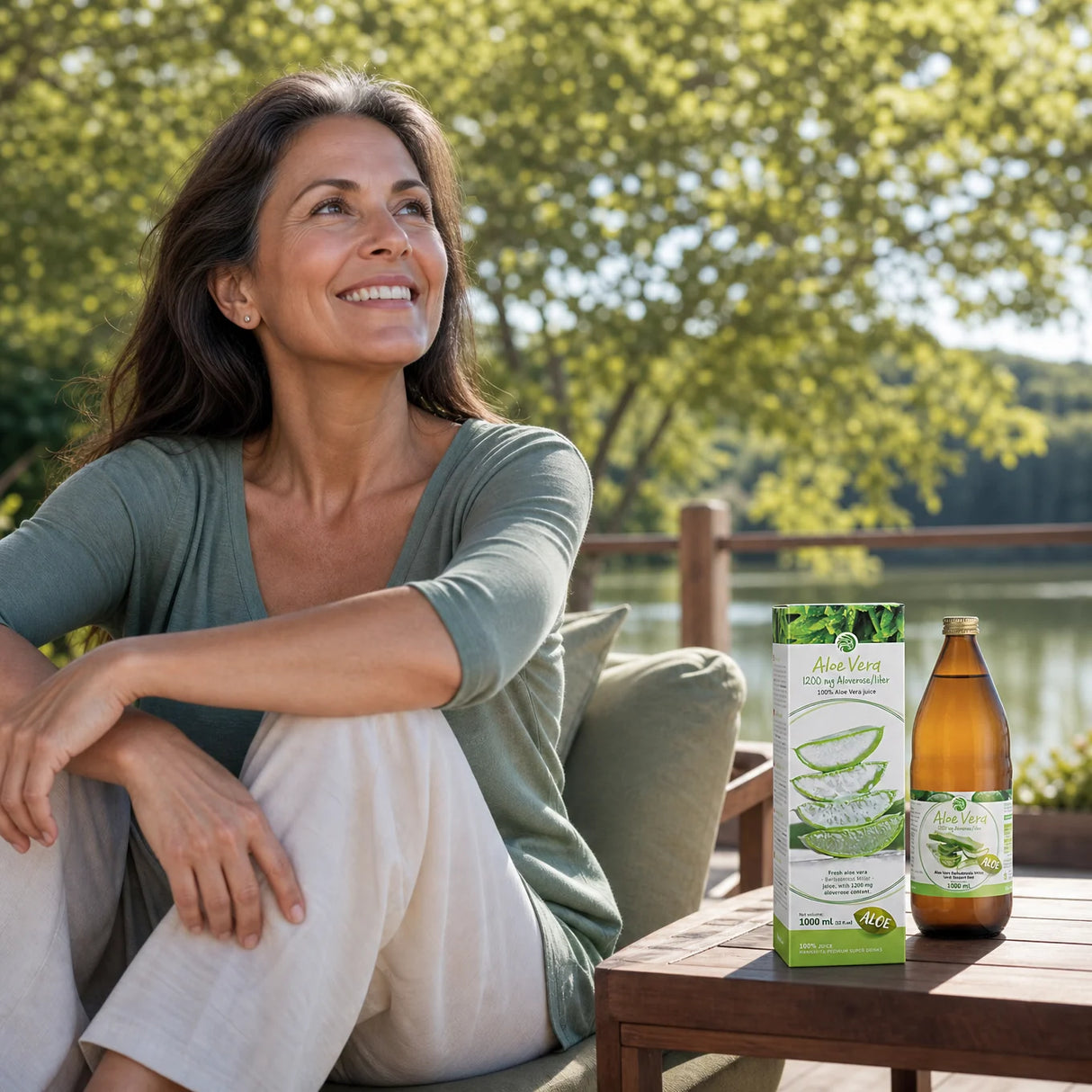 Mannavita succo di Aloe vera, puro spremuto al 100% • 1000 ml