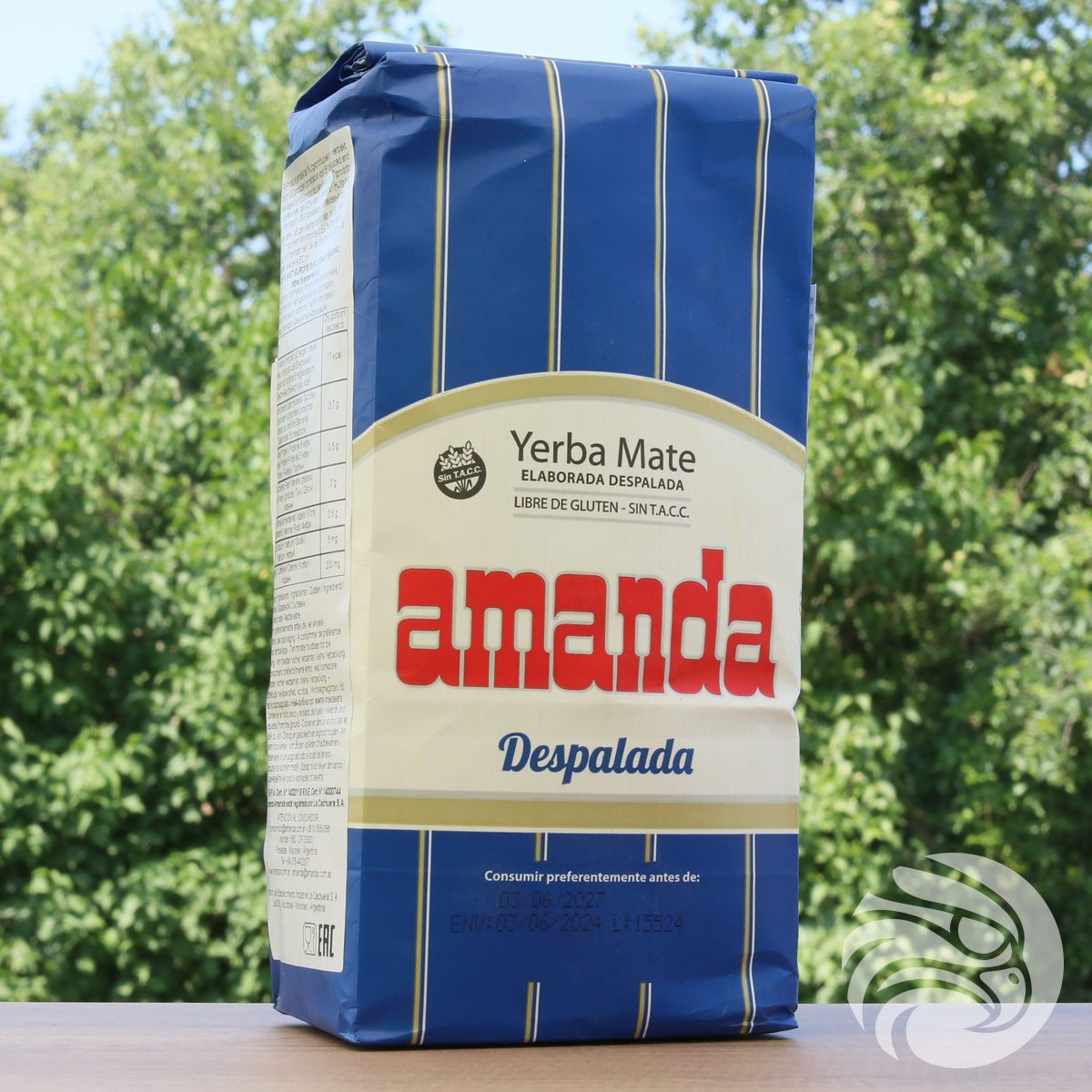 Herbata yerba mate Amanda • Bez patyczków – sin palo • 500 g