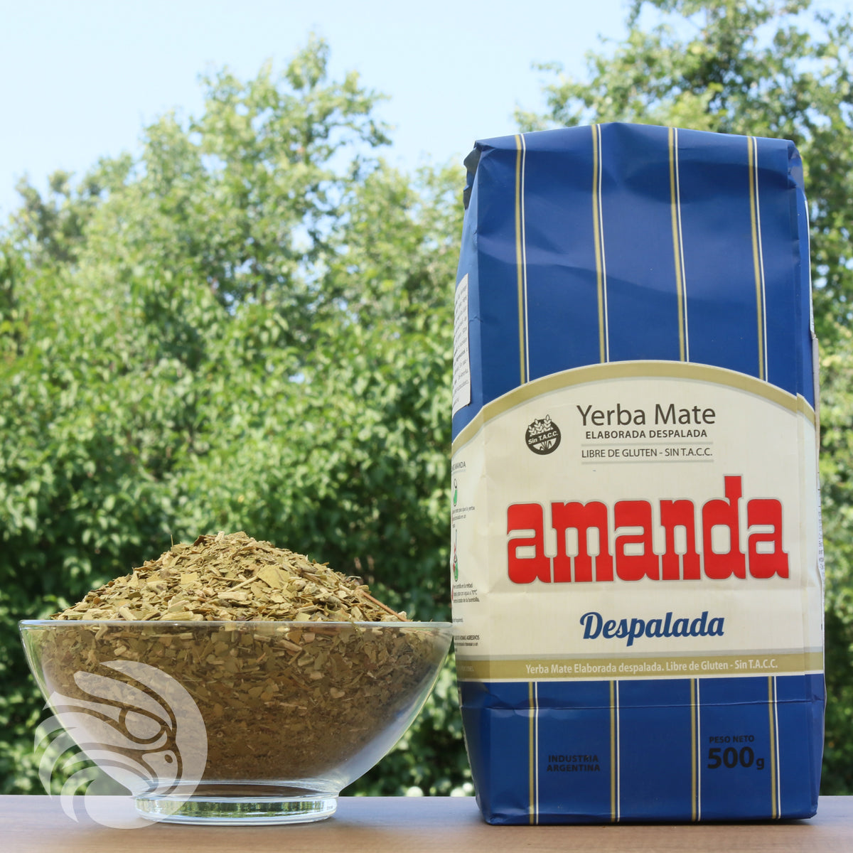 Herbata yerba mate Amanda • Bez patyczków – sin palo • 500 g