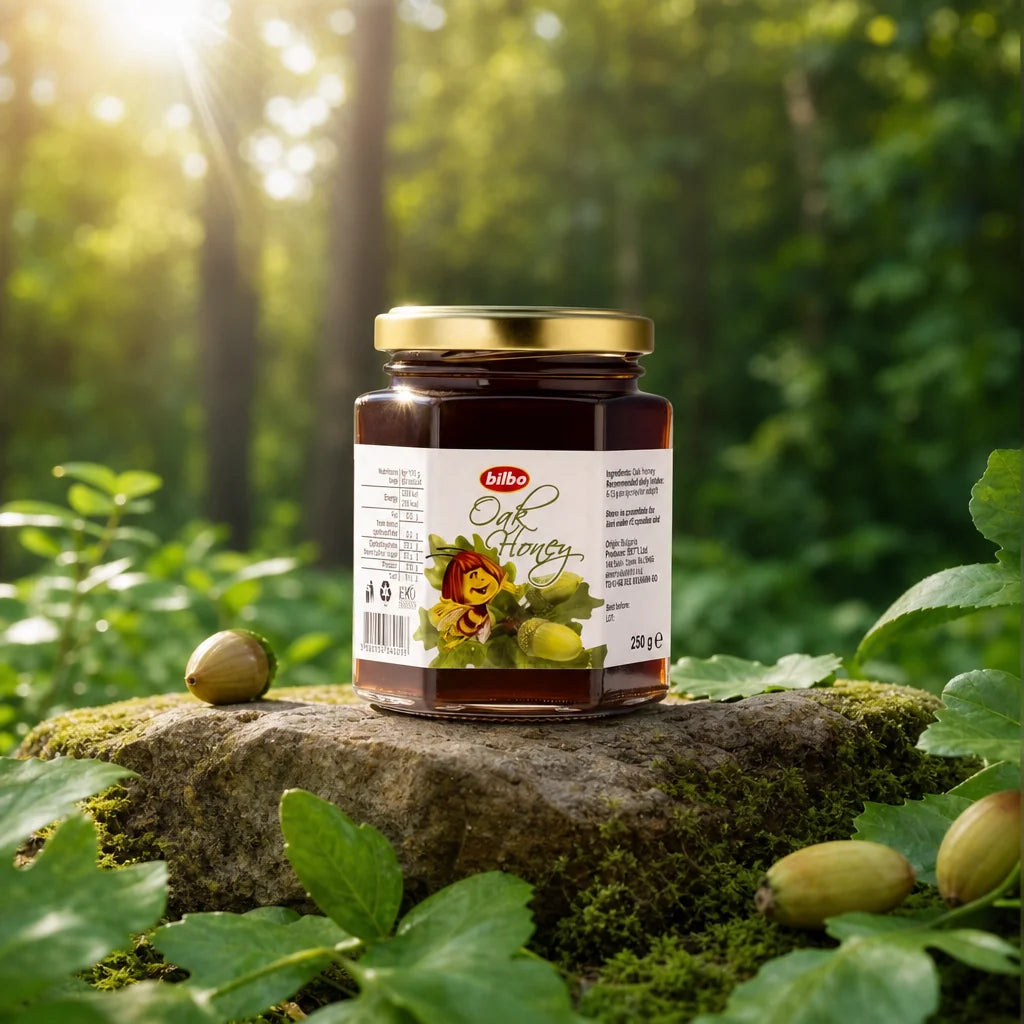 Bilbo sirovi kakao med • 250 g