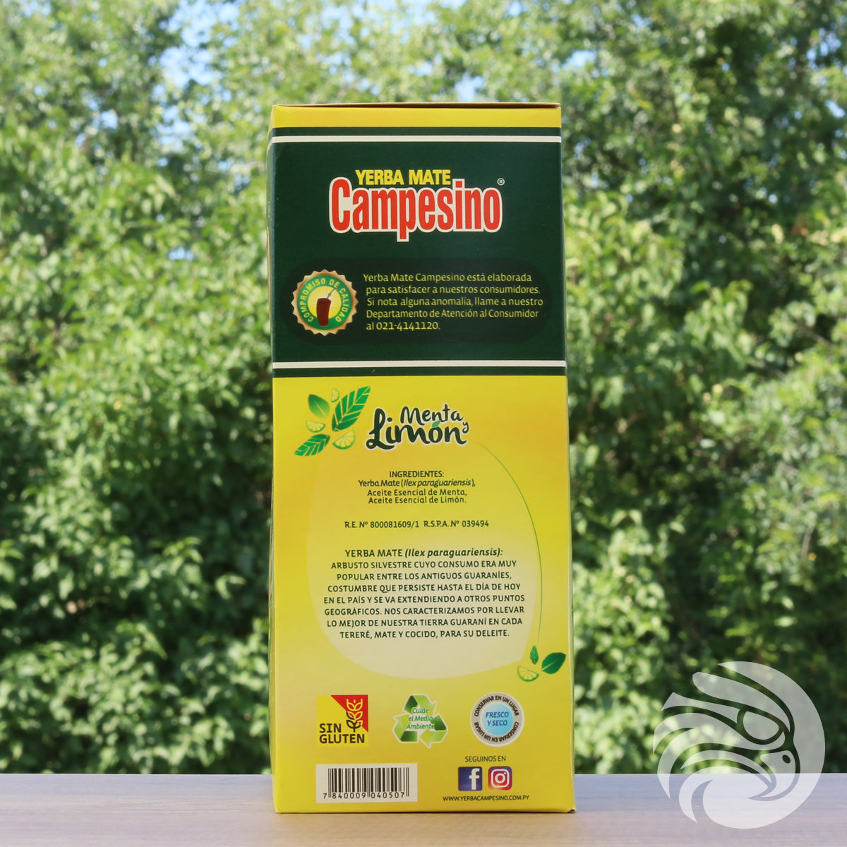 Thé maté Campesino • Menthe + Citron • 500 g
