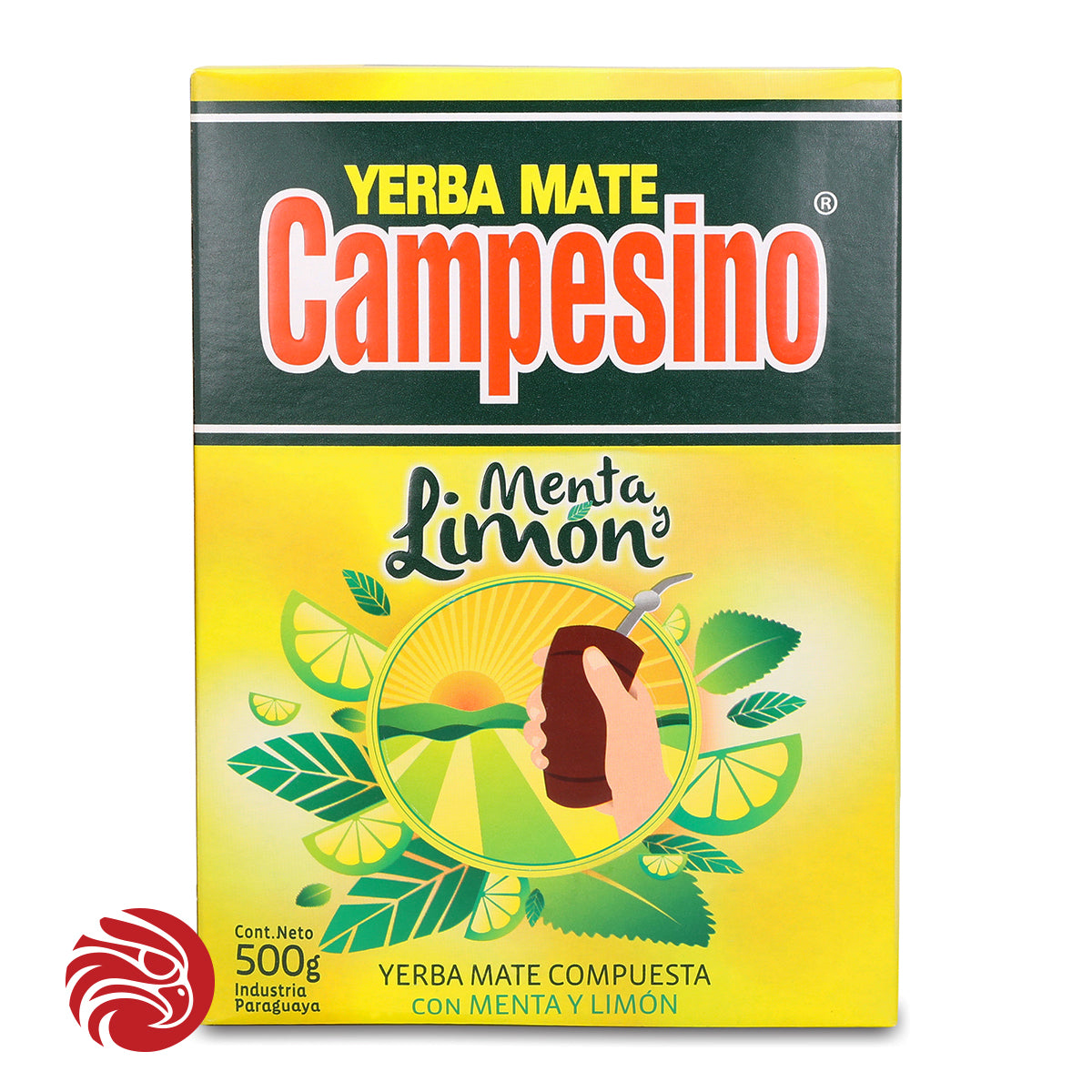 Thé maté Campesino • Menthe + Citron • 500 g