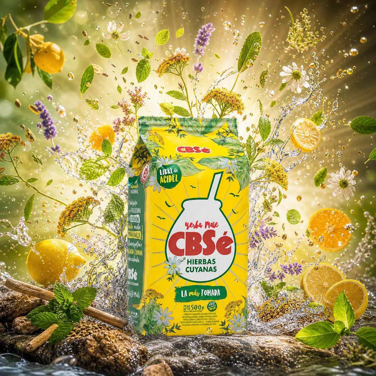 CBSé yerba maté tea • guaraná • 500 g