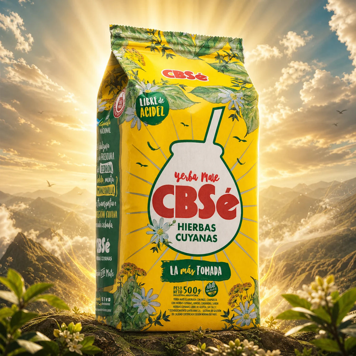 CBSé yerba maté tea • guaraná • 500 g