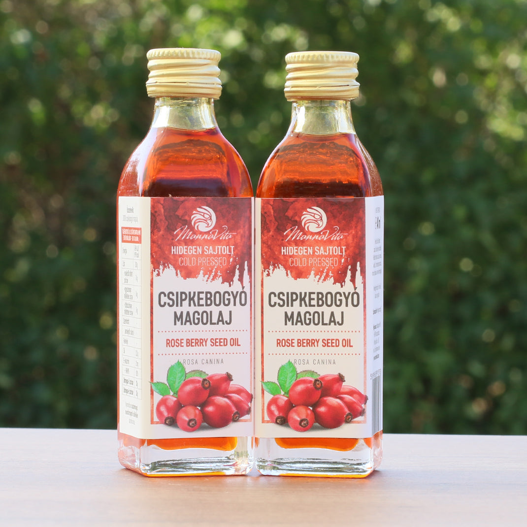 Mannavita ungersk kallpressad nyponfröolja • 40 ml