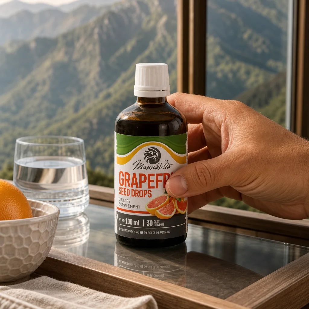 Mannavita Grapefruit Seed extract drops • 100 ml