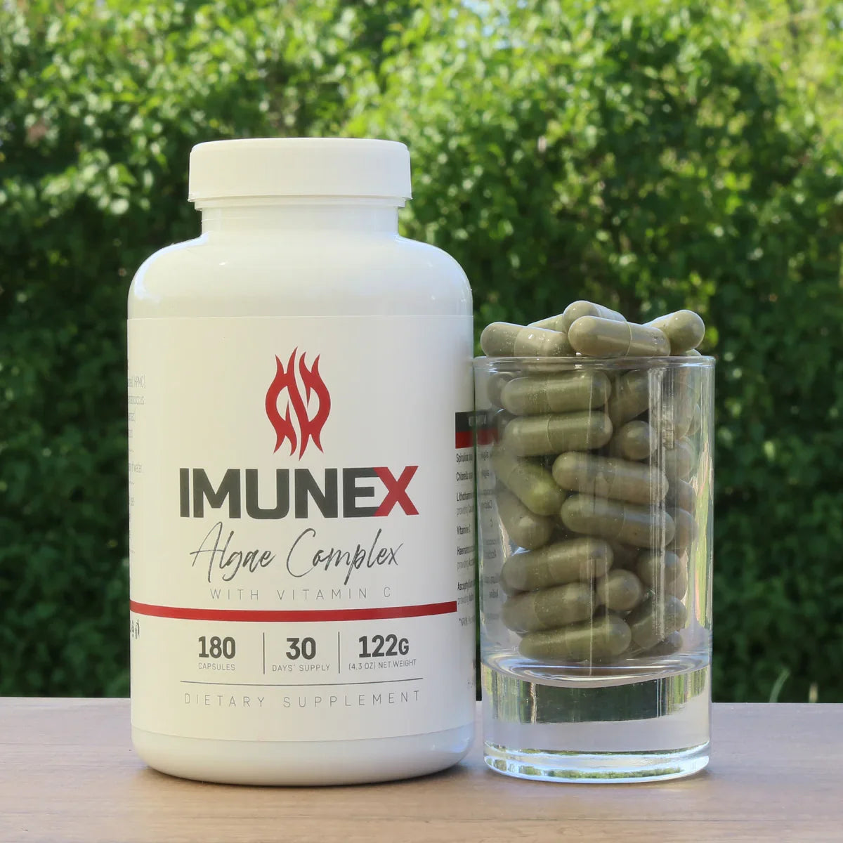 IMUNEX algae complex • with 5 algae • 180 capsules - Mannavita