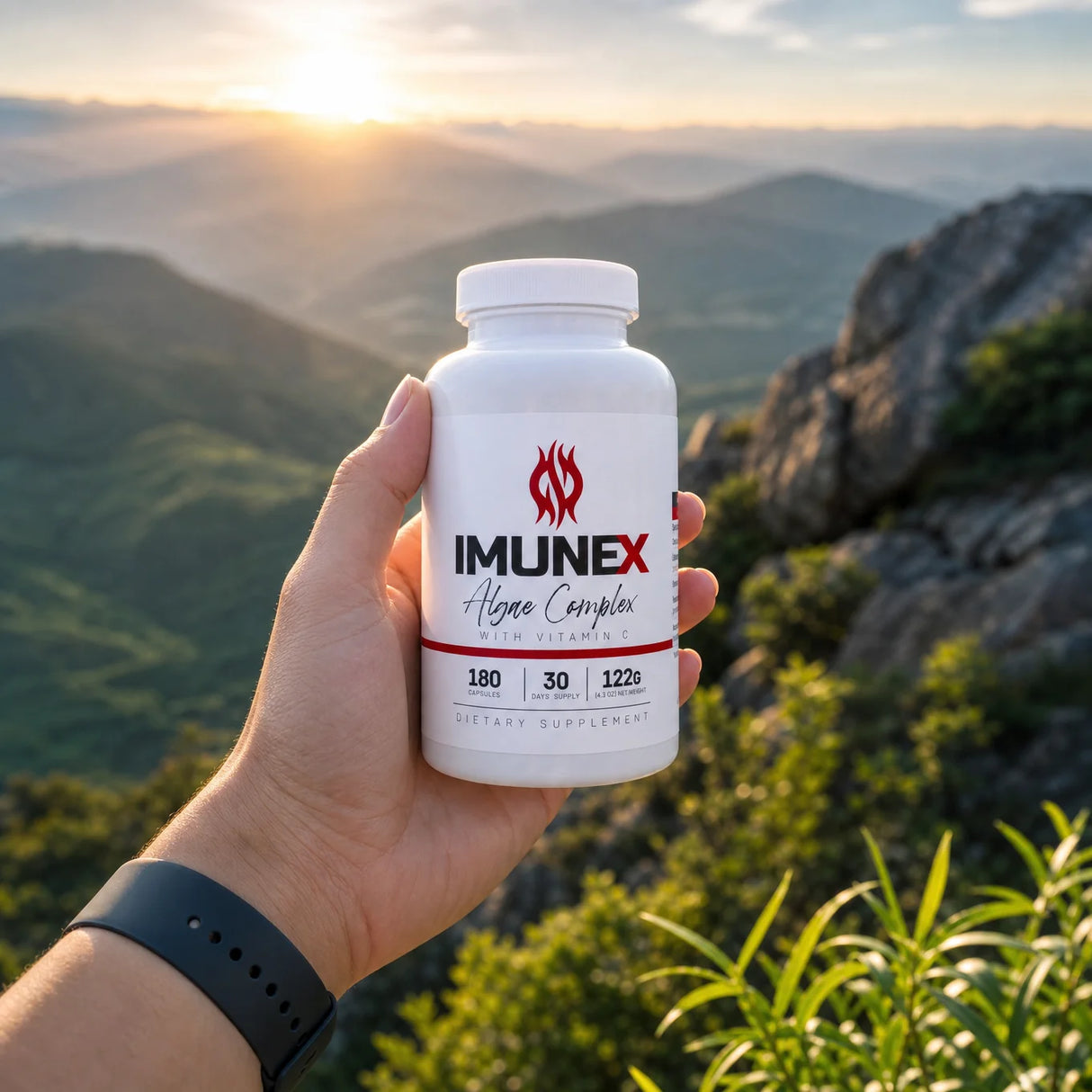 IMUNEX algae complex • with 5 algae • 180 capsules