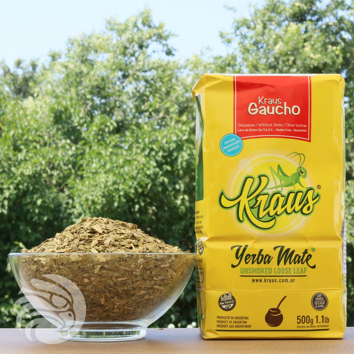 Kraus yerba mate • Gaucho, sin palo – bez patyczków • 500 g