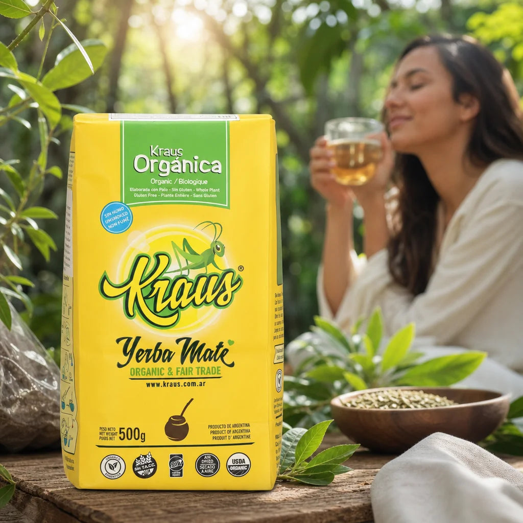 Kraus yerba mate • Gaucho, sin palo – bez patyczków • 500 g