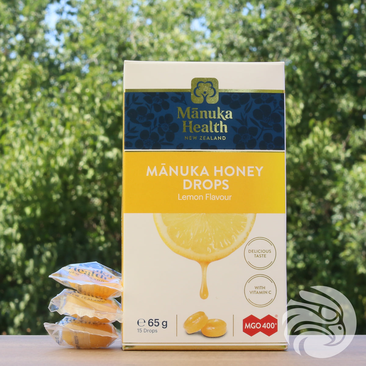 Manuka honey Lozenges with Natural Lemon • 15 pcs.