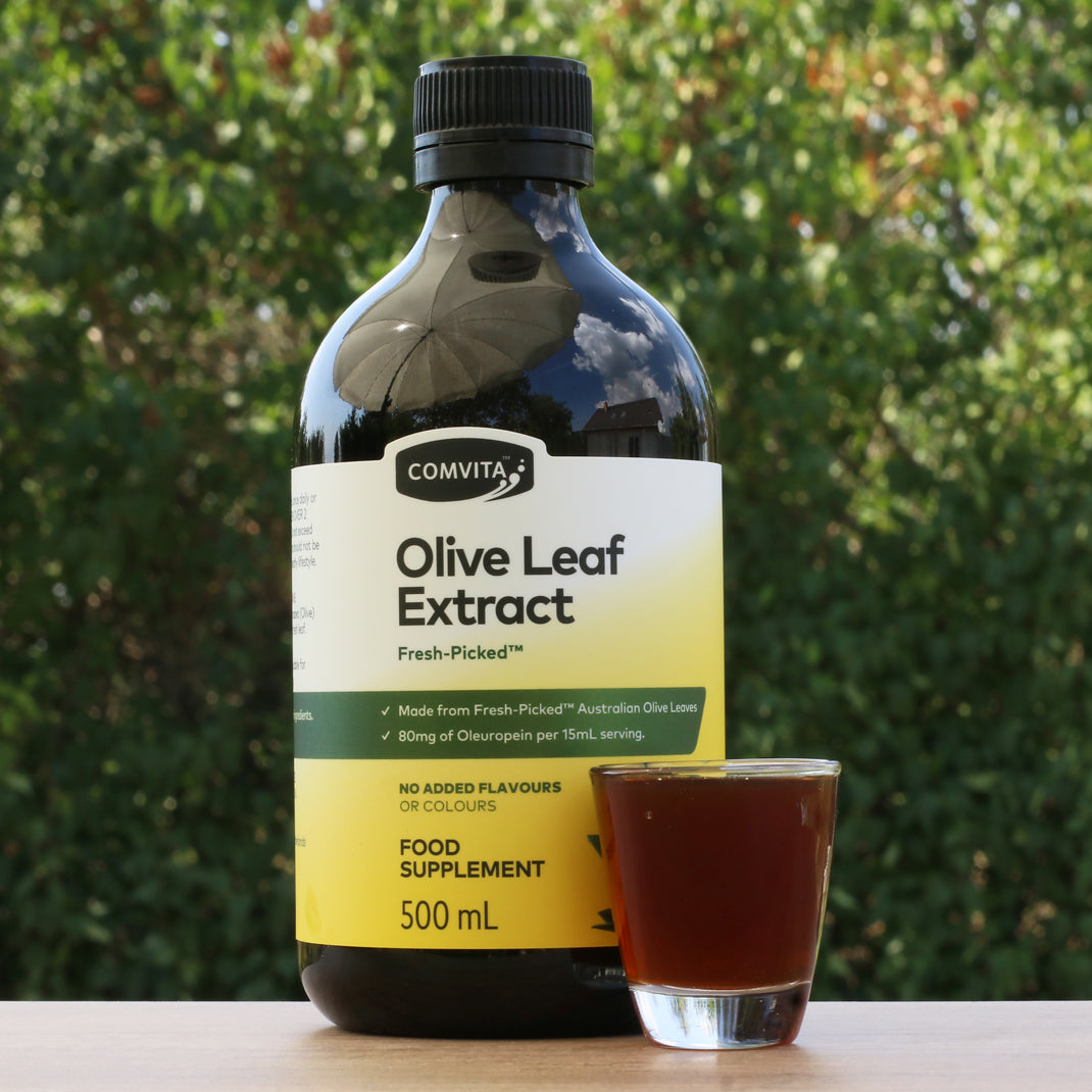 Comvita flydende olivenbladsekstrakt • 500 ml