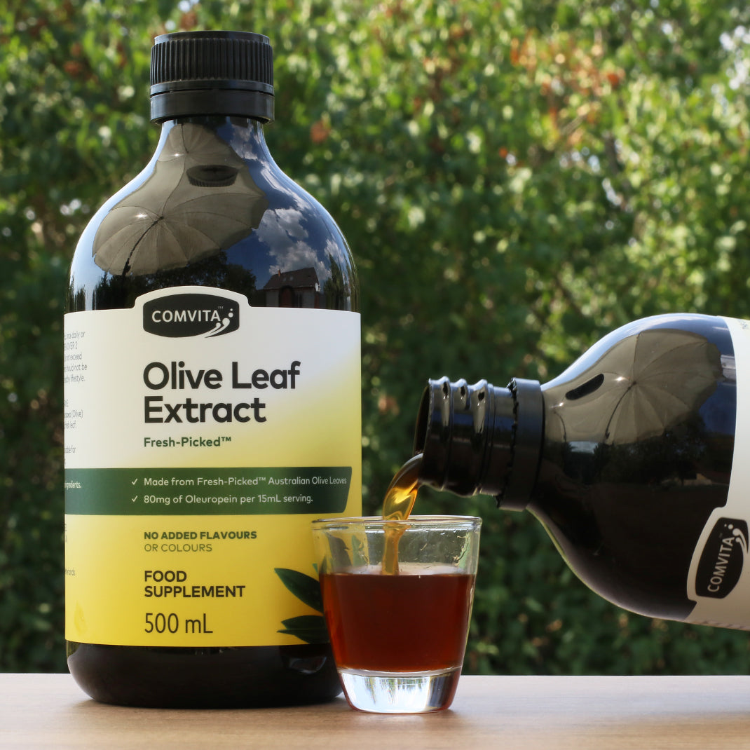 Comvita flydende olivenbladsekstrakt • 500 ml