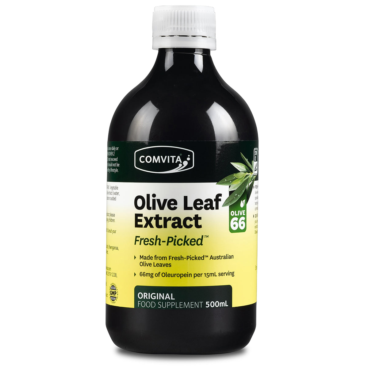 Comvita flydende olivenbladsekstrakt • 500 ml
