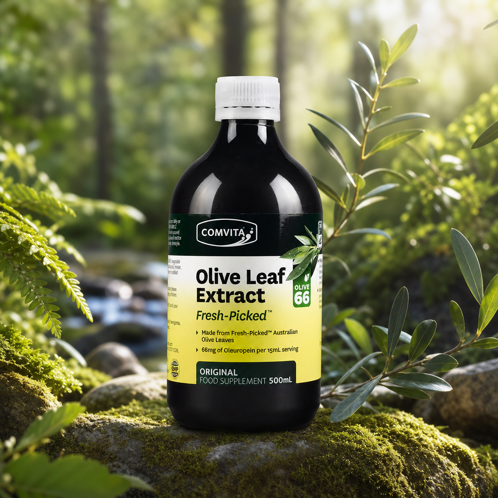 Comvita flydende olivenbladsekstrakt • 500 ml