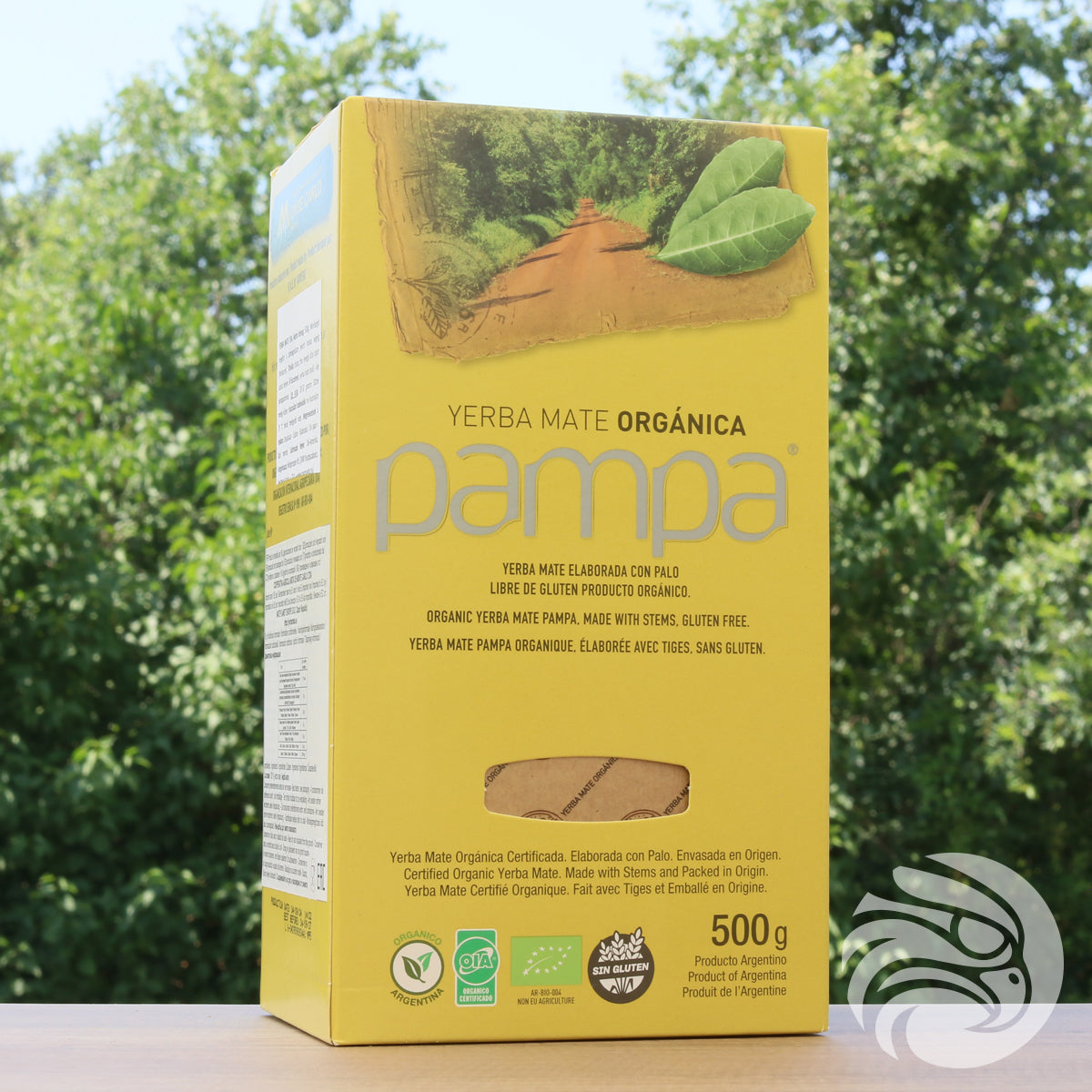 Βιολογικό τσάι yerba mate Pampa • Elaborada con palo • 500 g