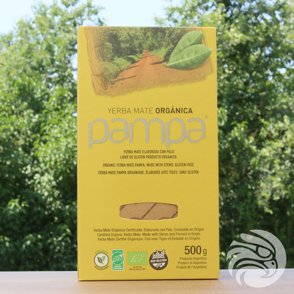 Βιολογικό τσάι yerba mate Pampa • Elaborada con palo • 500 g
