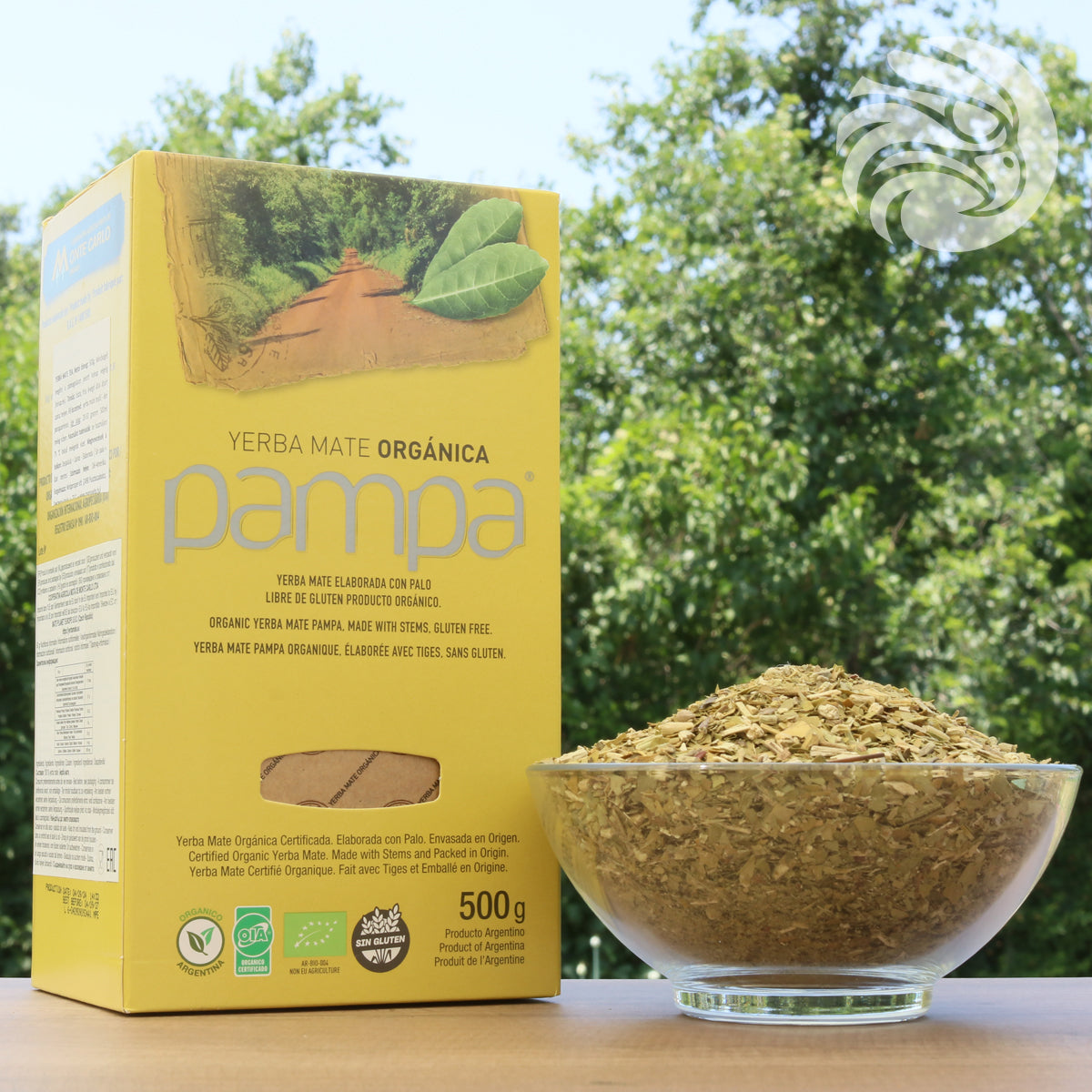 Βιολογικό τσάι yerba mate Pampa • Elaborada con palo • 500 g