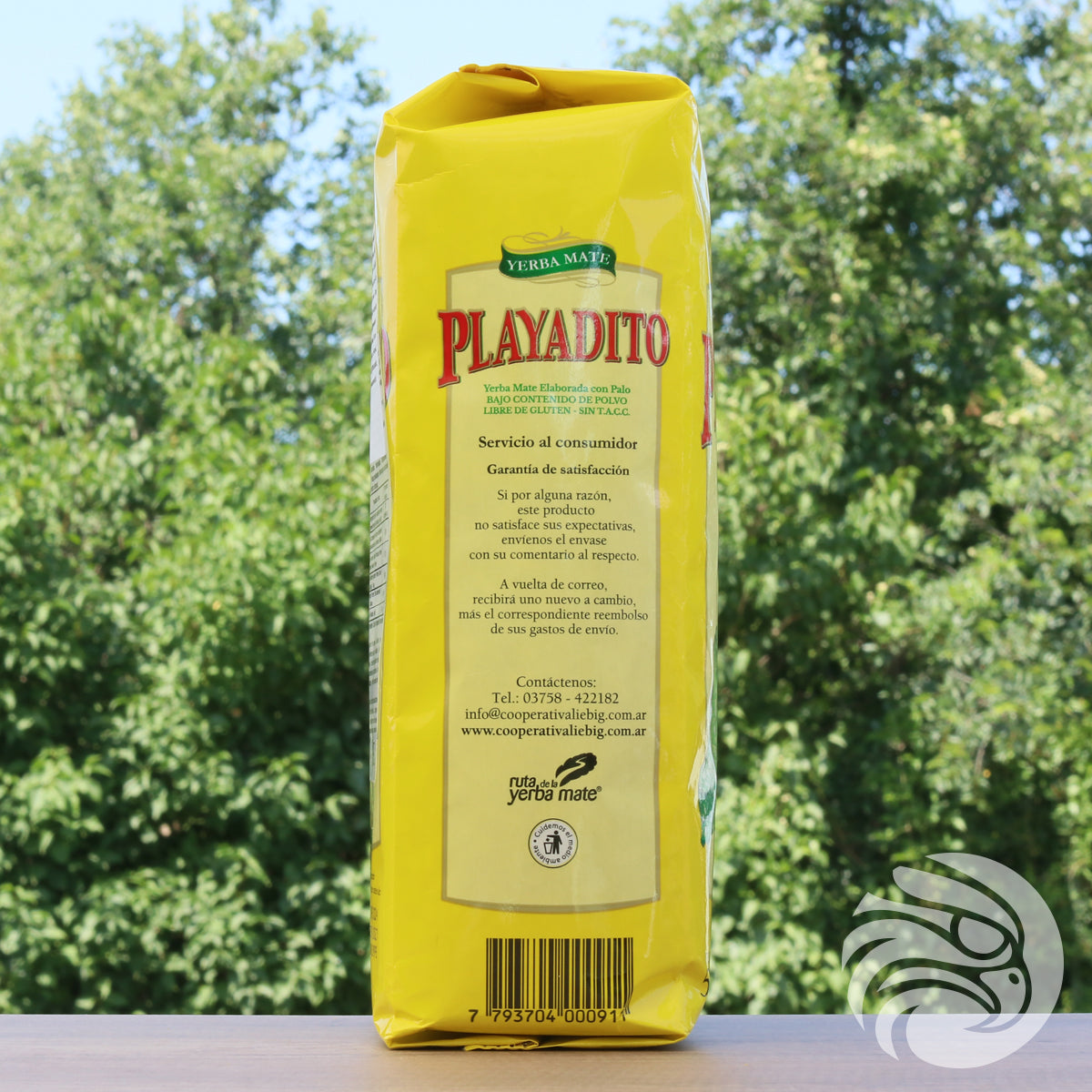 Herbata yerba mate Playadito • Z patyczkami • 500 g