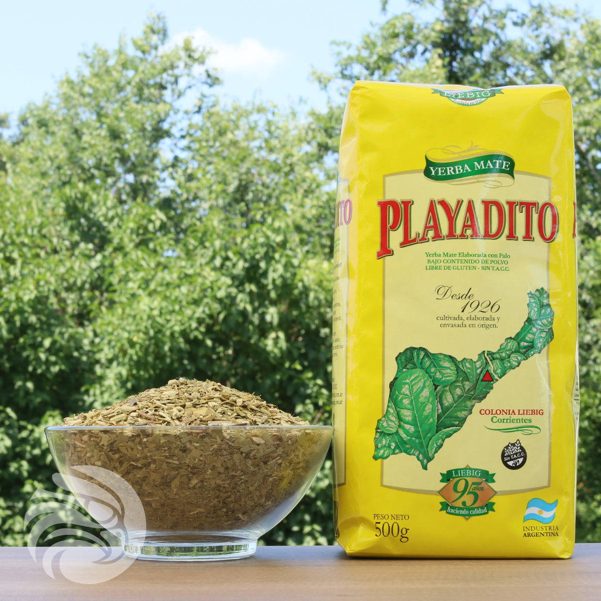 Herbata yerba mate Playadito • Z patyczkami • 500 g