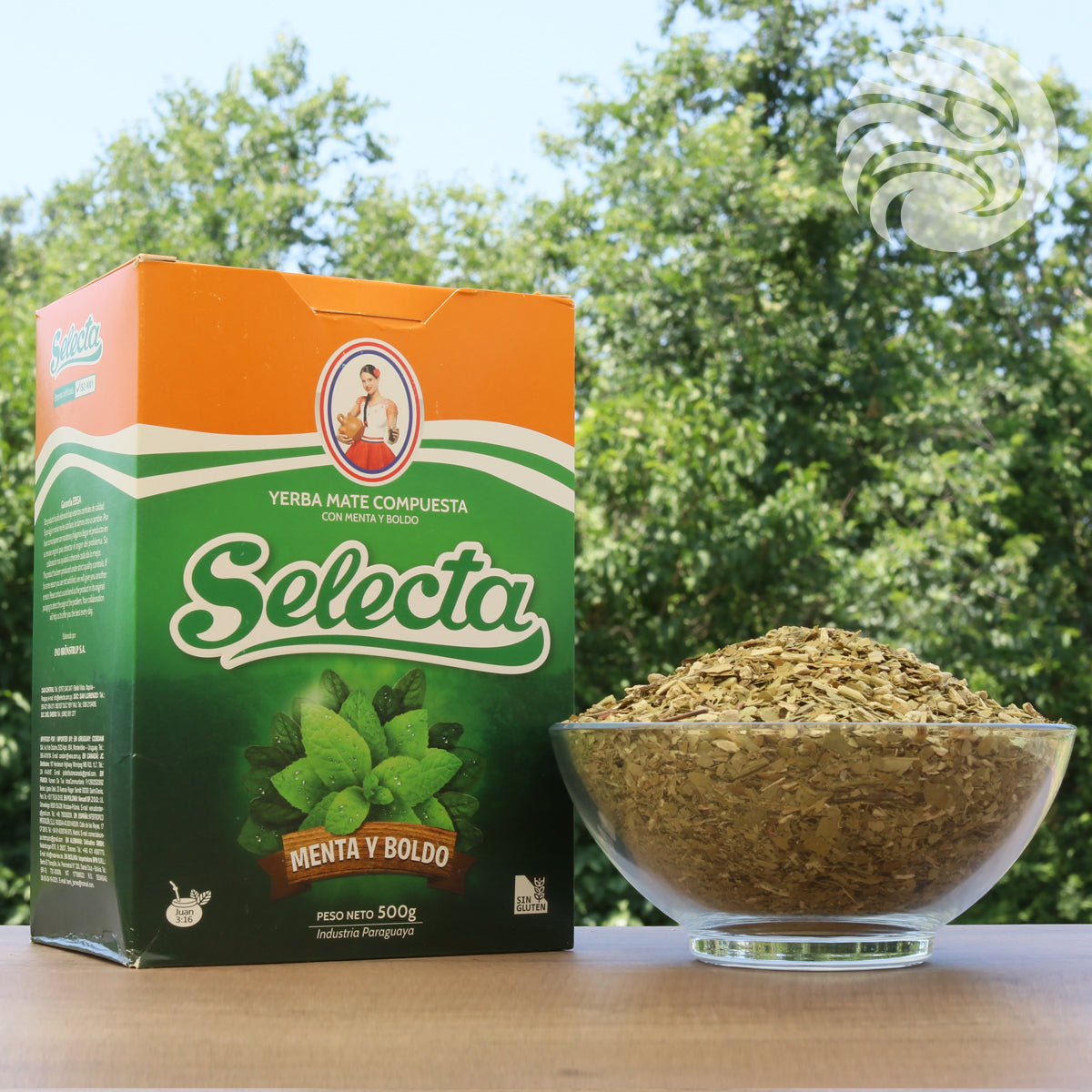 Tè di yerba mate Selecta • Boldo + menta • 500 g