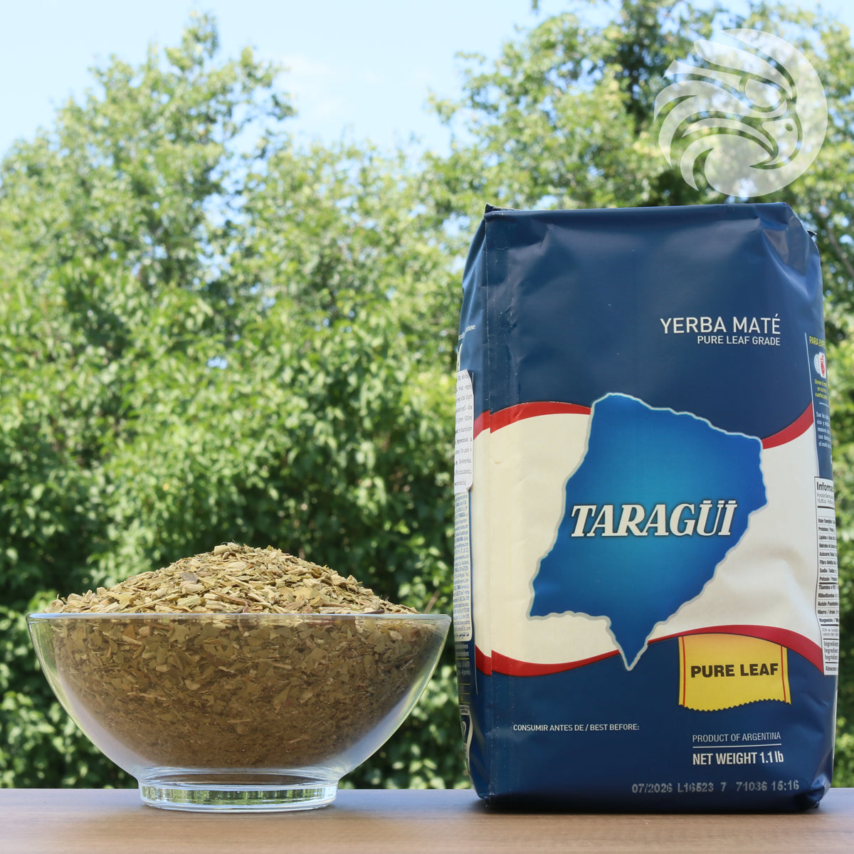 Herbata yerba mate Taragüi • Czyste liście – Sin palo • 500 g