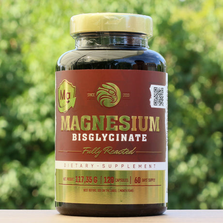 Mannavita MAGNESIUM Bisglycinate fully reacted • 120 pcs