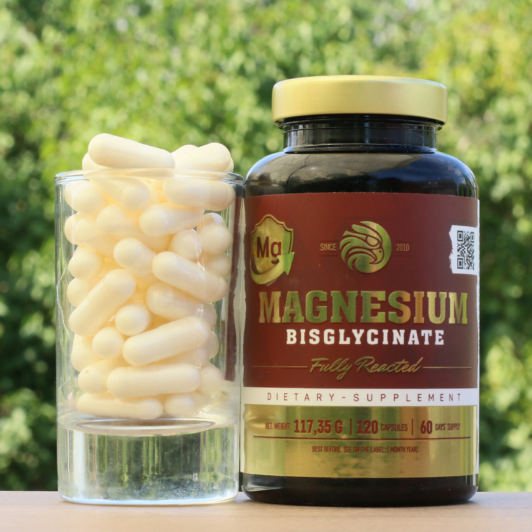 Mannavita MAGNESIUM Bisglycinate fully reacted • 120 pcs