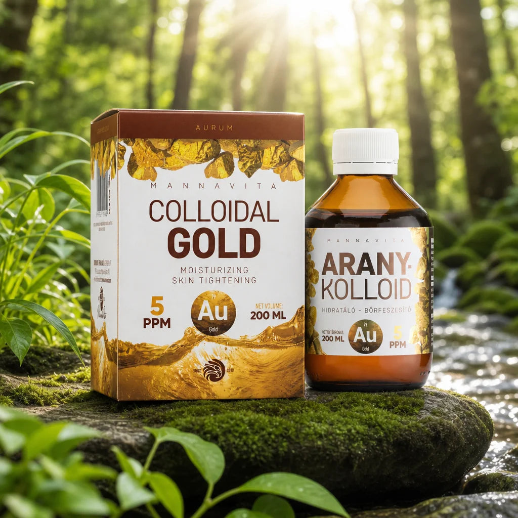 Mannavita Oro Coloidal 5 PPM • 200 ml
