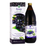 Mannavita Arónie 100% lisovaný čistý džus • 1000 ml