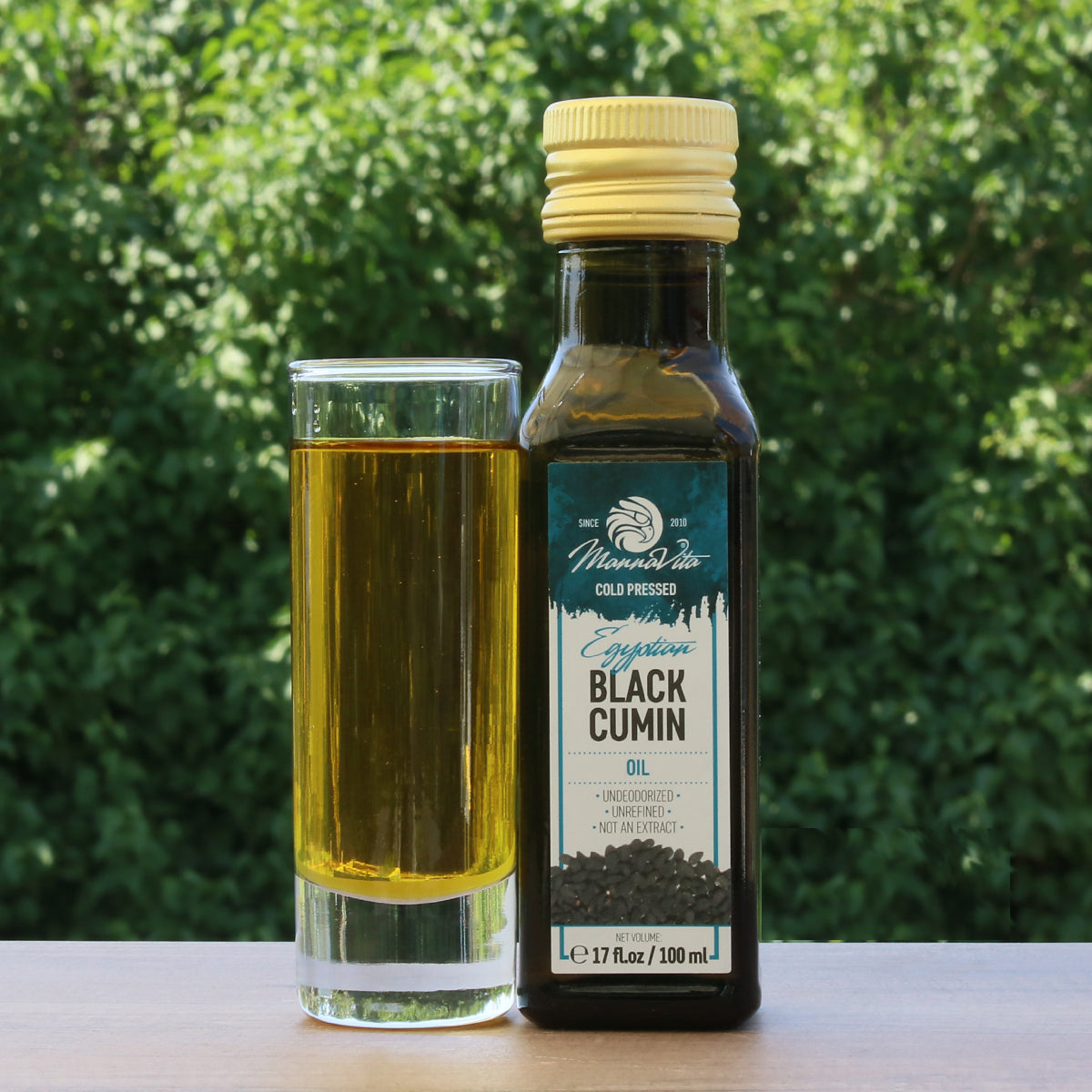 Mannavita cold-pressed Black Cumin seed oil • 100 ml