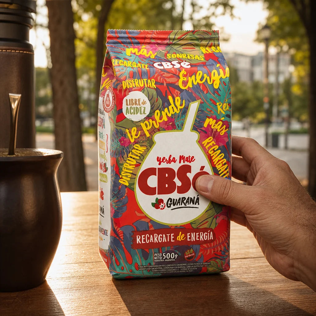 CBSé yerba maté tea • guaraná • 500 g