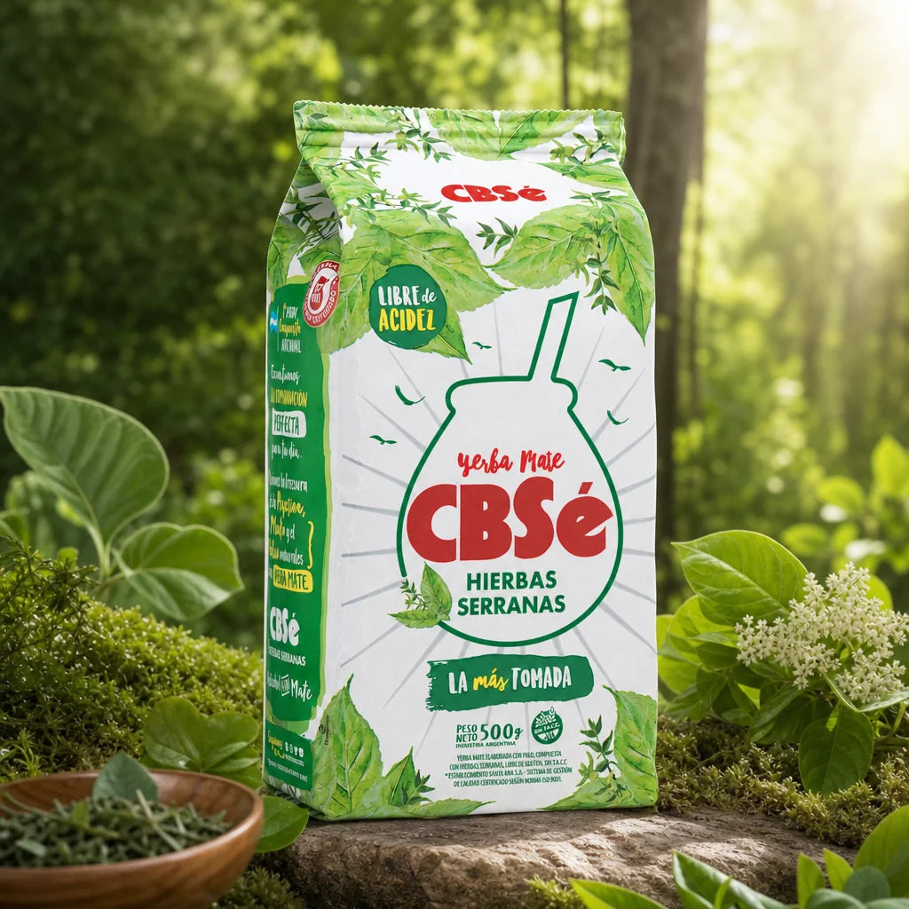 CBSé yerba maté tea • guaraná • 500 g
