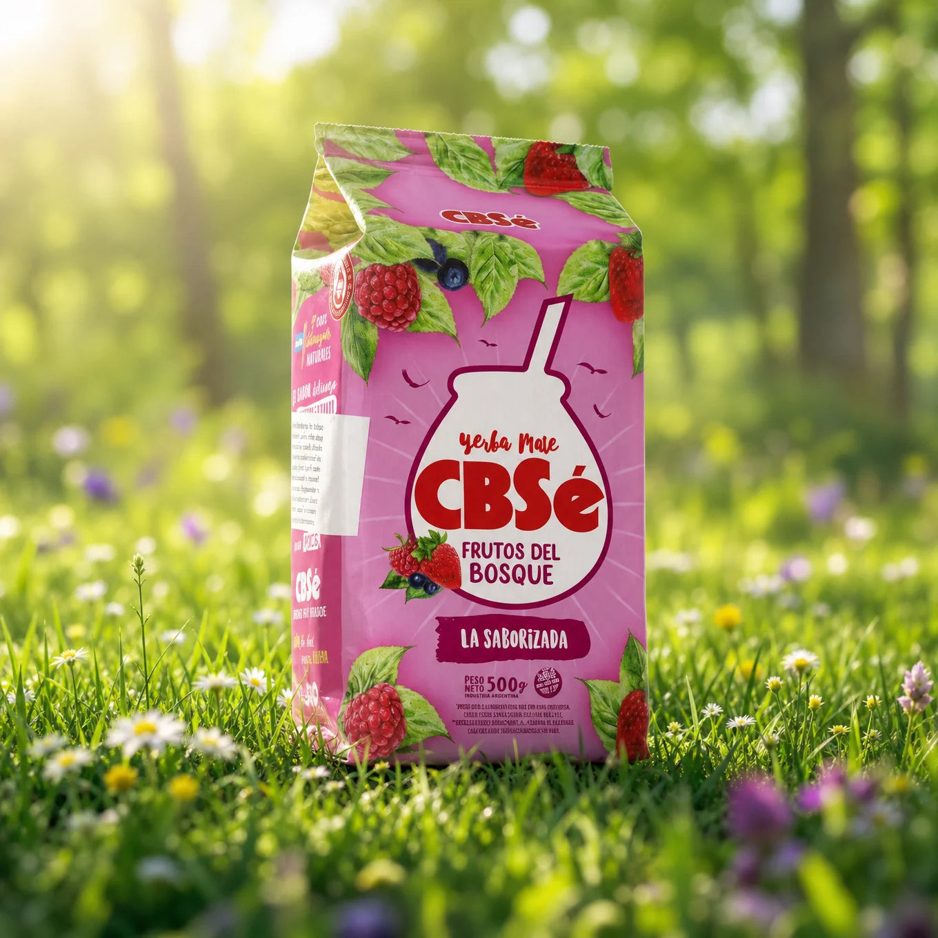 CBSé herbata yerba mate • Owoce leśne • 500 g