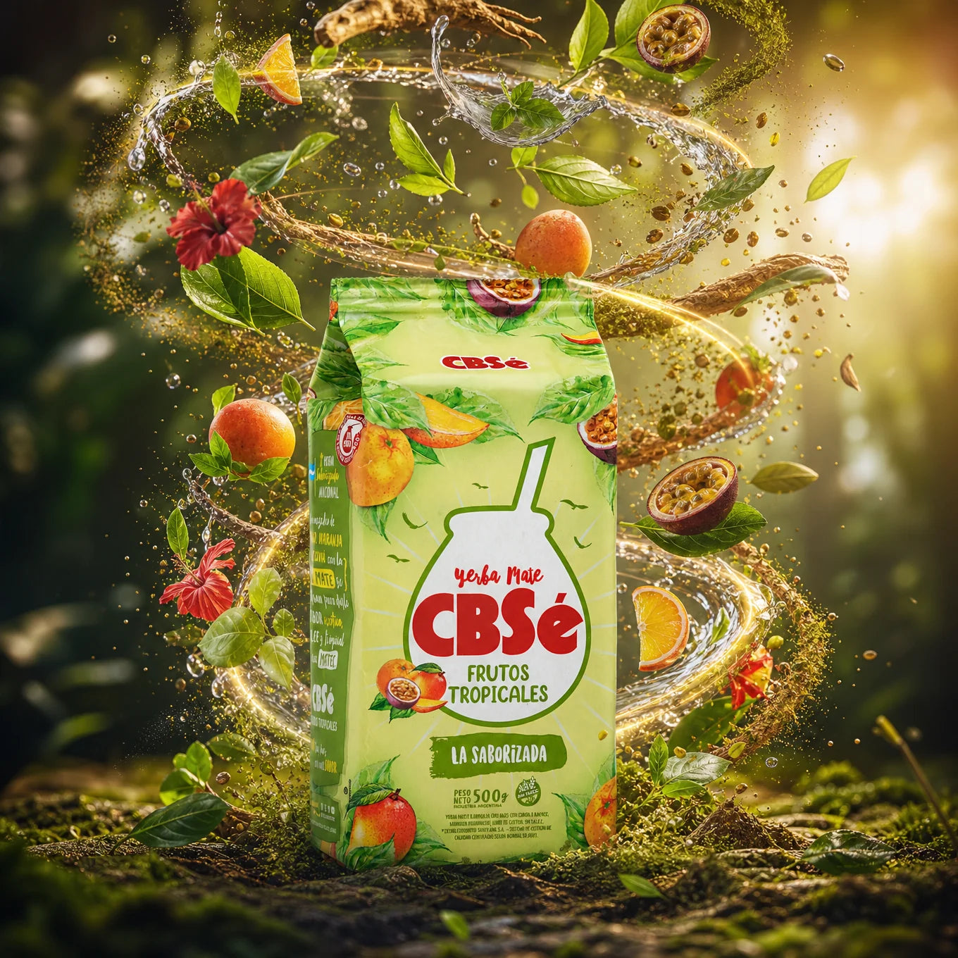 CBSé yerba maté tea • guaraná • 500 g