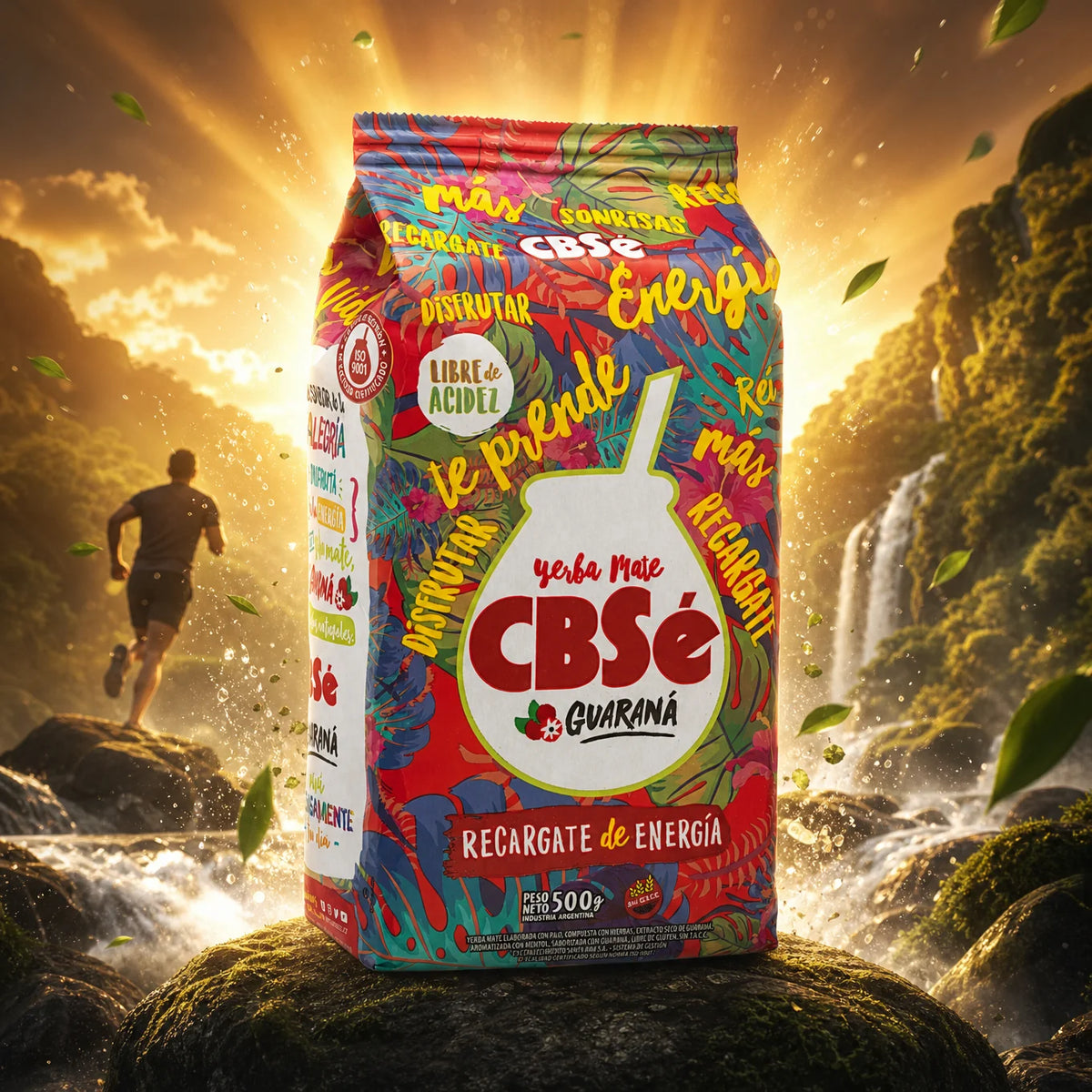 CBSé yerba maté tea • guaraná • 500 g