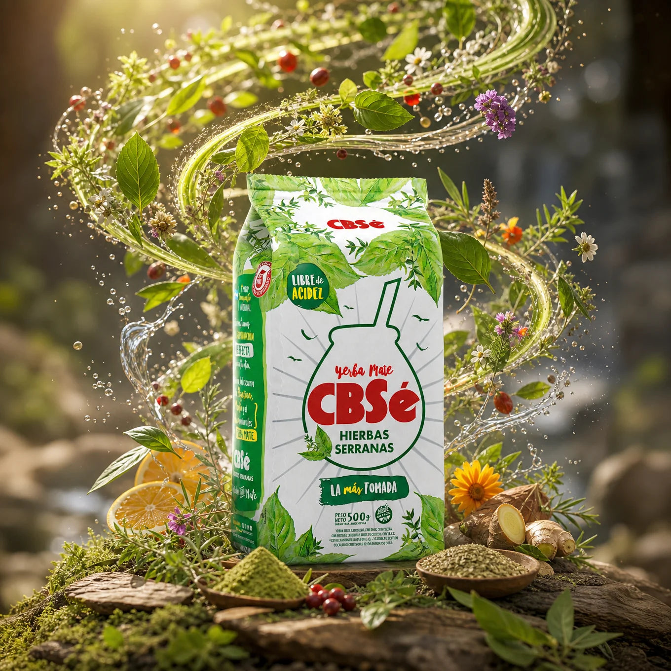 Herbata yerba mate CBSé • Cytryna - Limón • 500 g