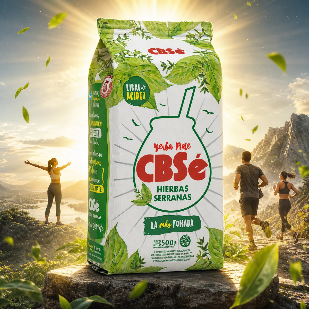 CBSé yerba maté tea • guaraná • 500 g