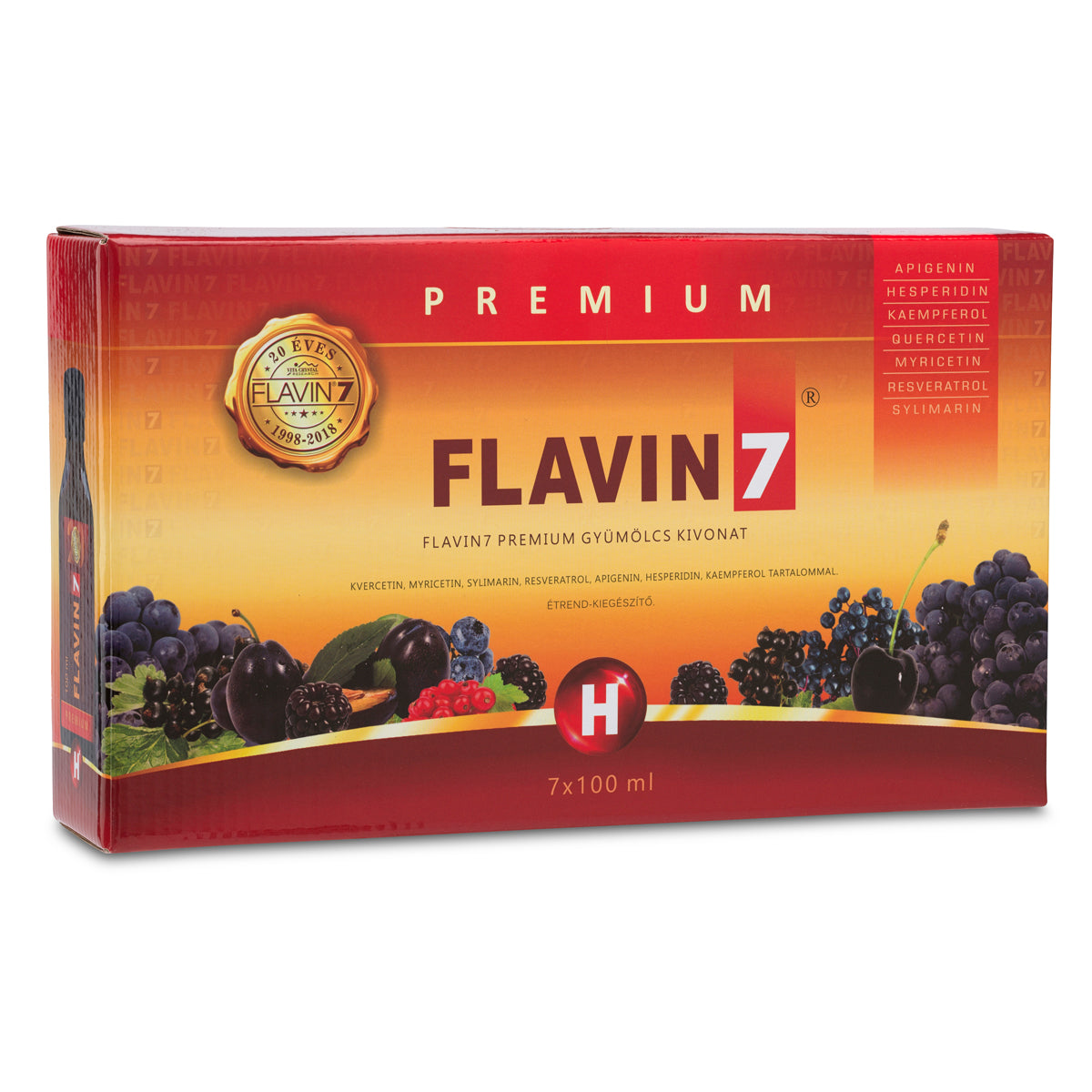 Flavin7 Premium Bioflavonoid complex • 7 x 100 ml