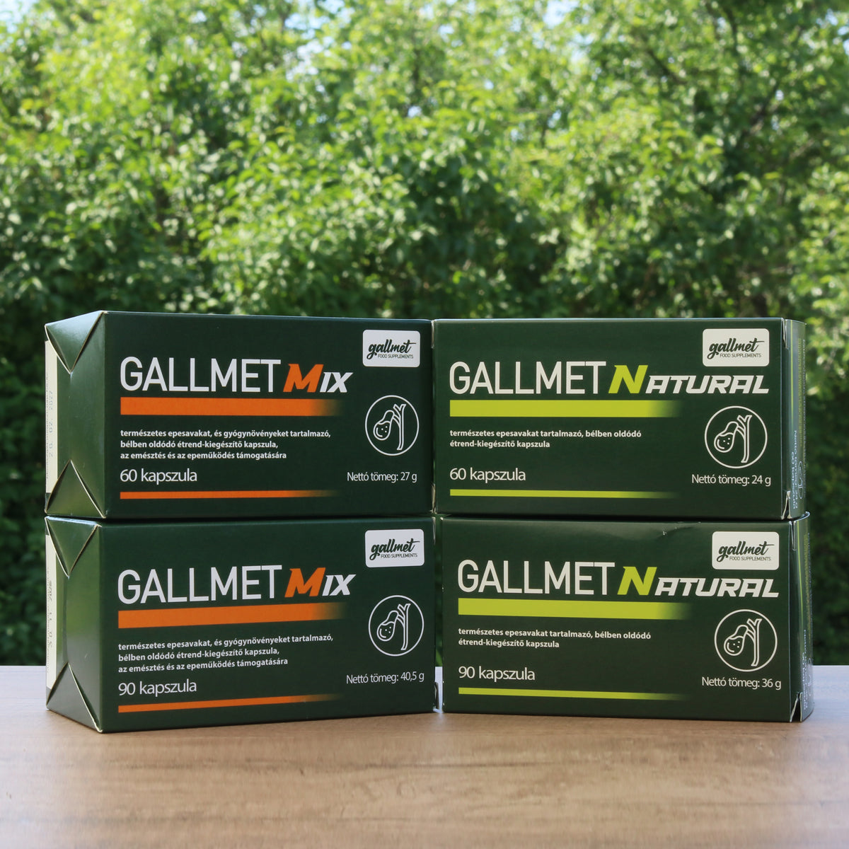 Gallmet N - Natural epesav kapszula • 90db