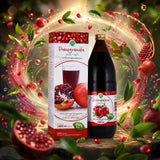 Mannavita Jus de grenade pur pressé à 100 % • 1000 ml