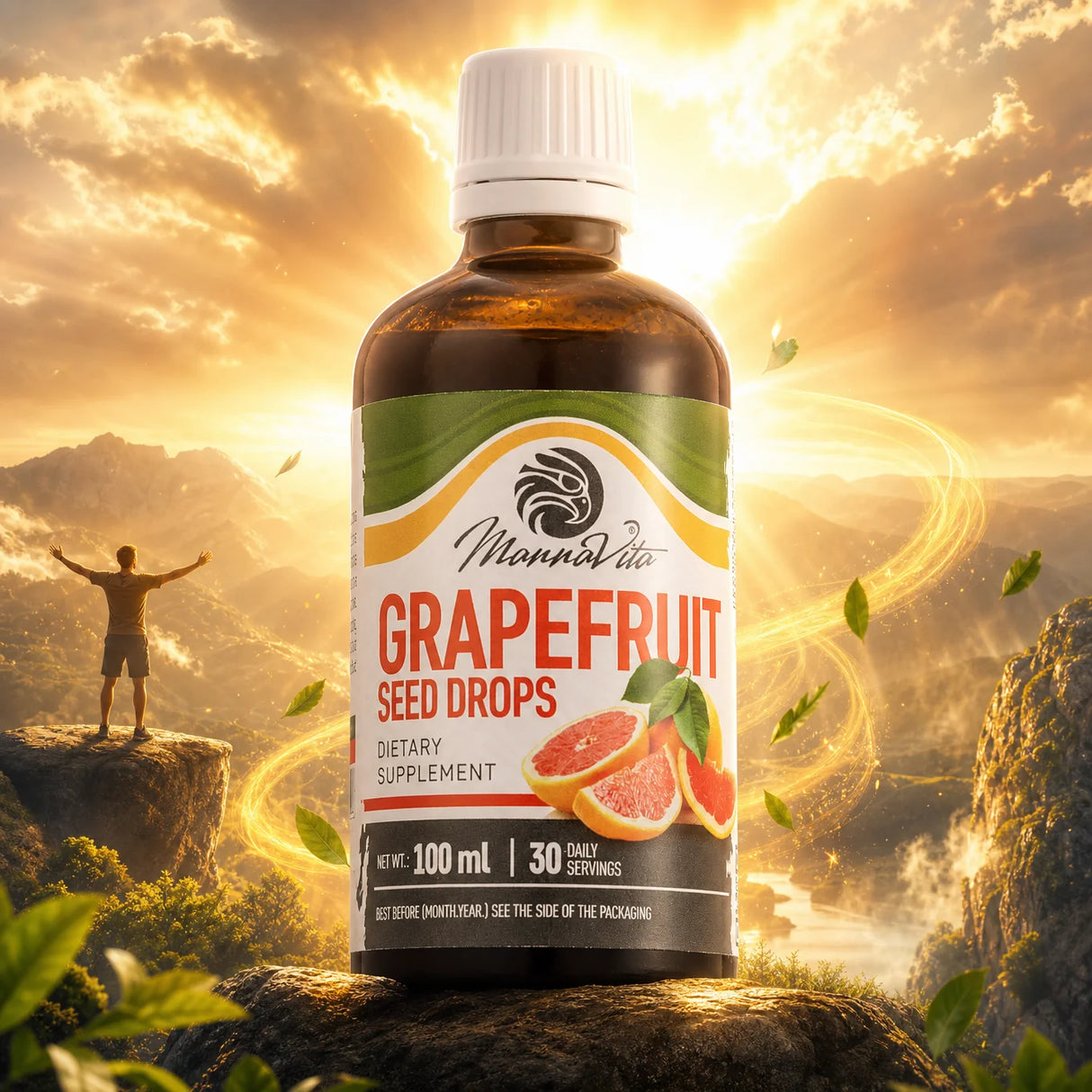 Mannavita Grapefruit Seed extract drops • 100 ml