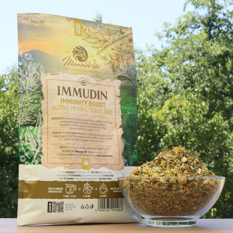 IMMUDIN Immune-boosting active herbal tea blend • 80g