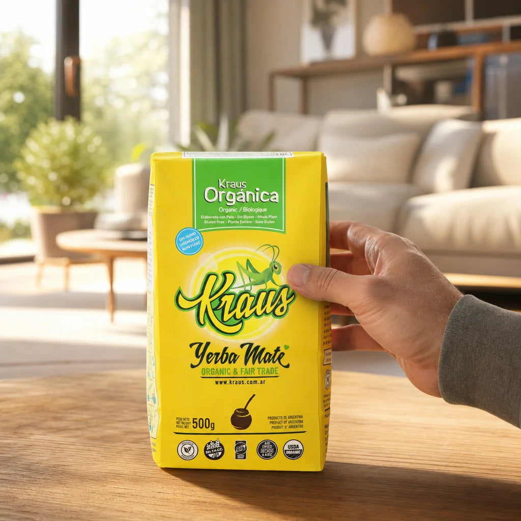Kraus yerba mate • Gaucho, sin palo – bez patyczków • 500 g