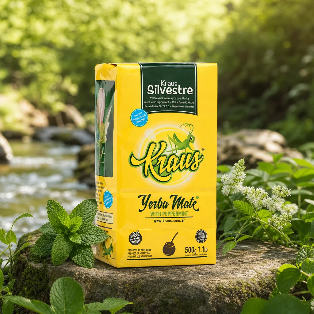 Kraus yerba mate • Gaucho, sin palo – bez patyczków • 500 g