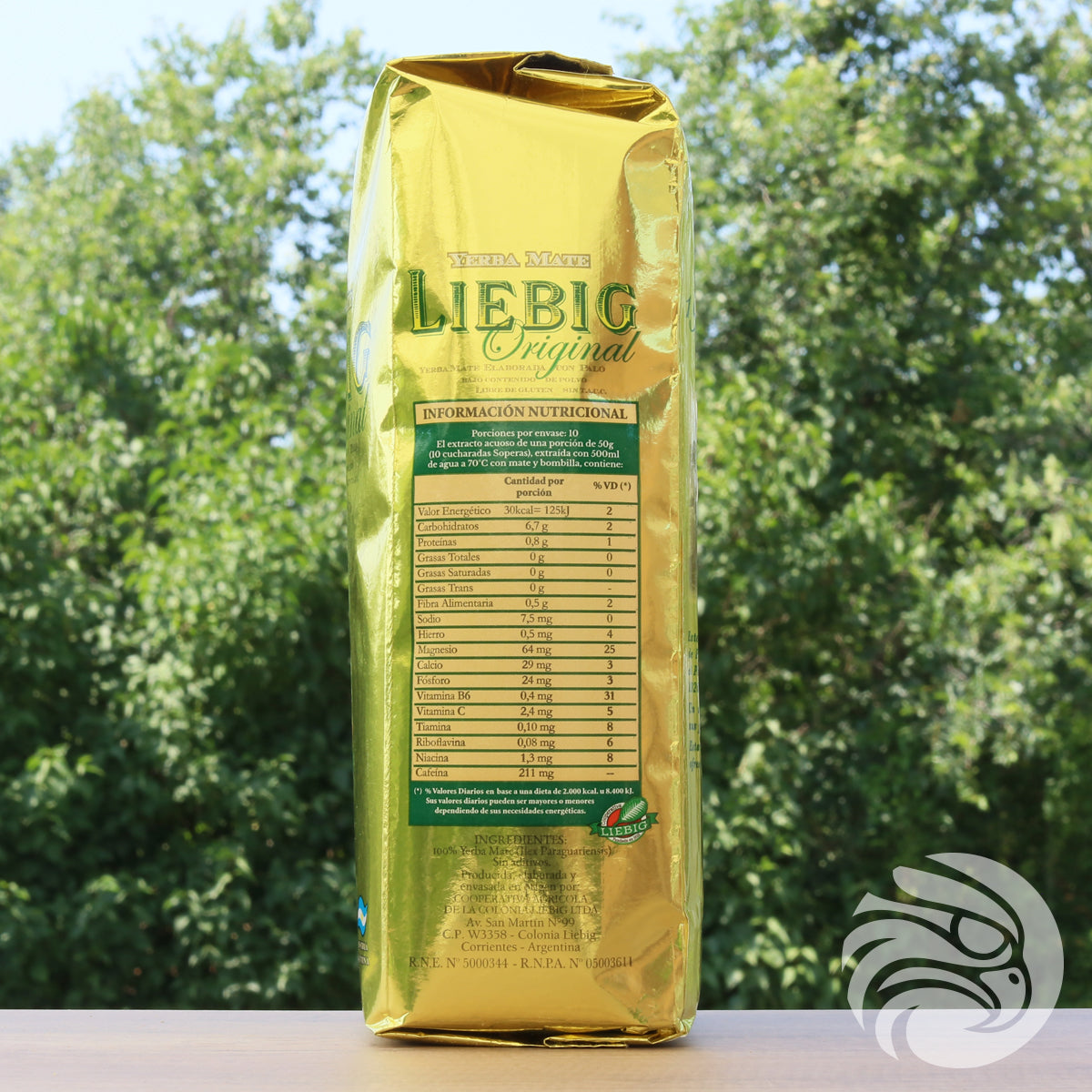 Τσάι yerba mate Liebig Original • Παρασκευασμένο με κοτσάνια • 500 g