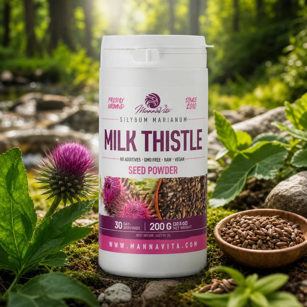 Mannavita Milk Thistle seed powder • 200 g