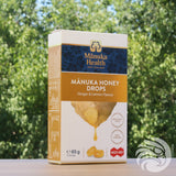 Manukové medové pastilky s přírodní zázvorem a citronem • 15 ks.