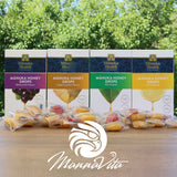 Manukové medové pastilky s přírodní zázvorem a citronem • 15 ks.